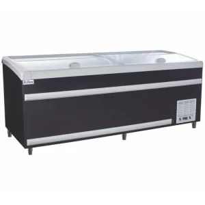 Ilha Modular Suprema Conservador 2,10m V Curvo RF312 Frilux