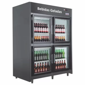 Cervejeira 4 porta vidro RF 055 PLUS PV