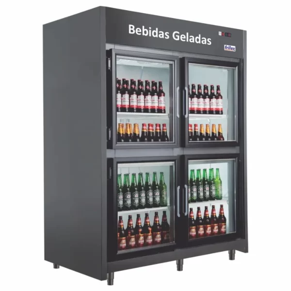 Cervejeira 4 porta vidro RF 055 PLUS PV