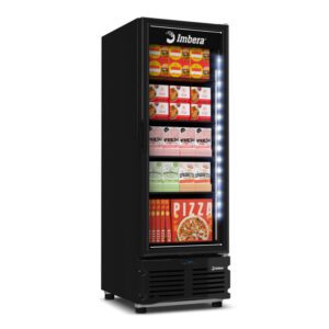 Conservador vertical  EVZ 21 sólida preto 220v