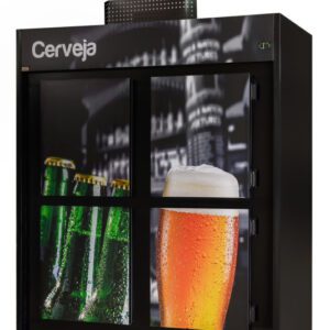 Cervejeira King 33 caixas quatro  portas cega  pequenas